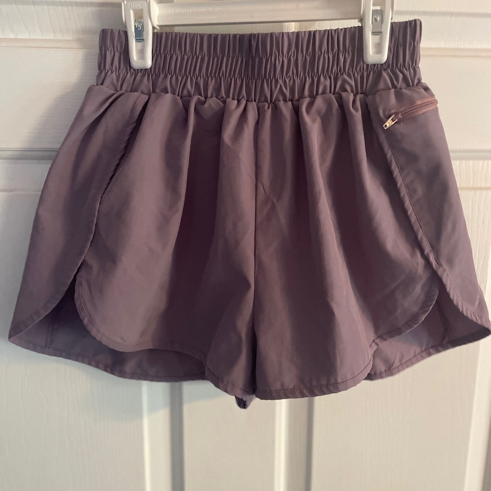 Women's Athletic Mauve Shorts